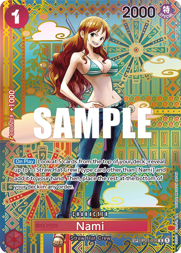 Nami OP01-016 Alternate Art