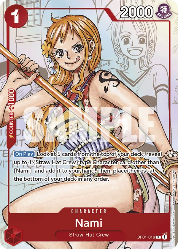Nami OP01-016 Alternate Art