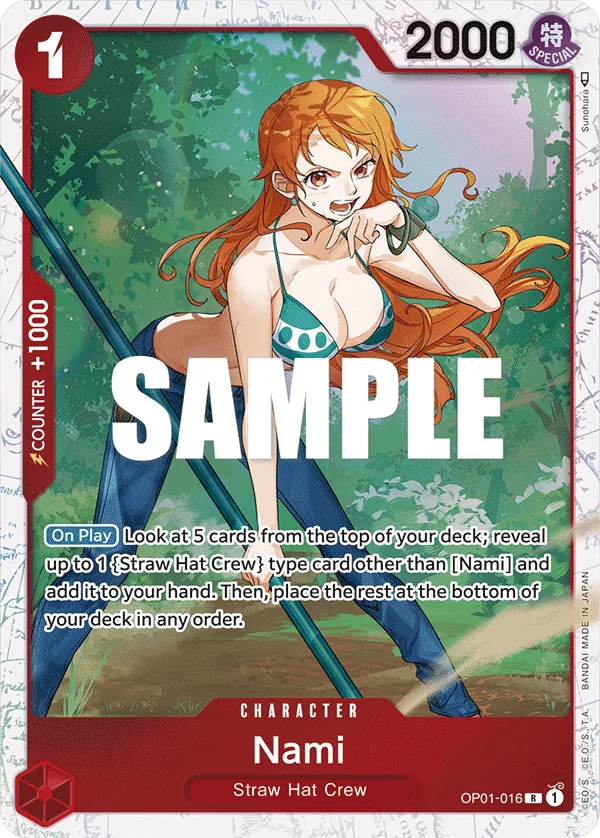 Nami OP01-016 Alternate Art