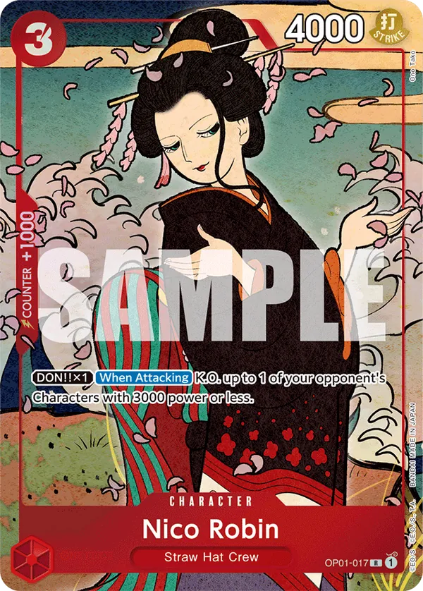 Nico Robin OP01-017 Alternate Art