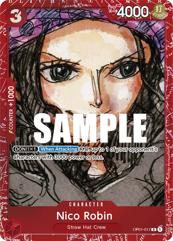 Nico Robin OP01-017 Alternate Art
