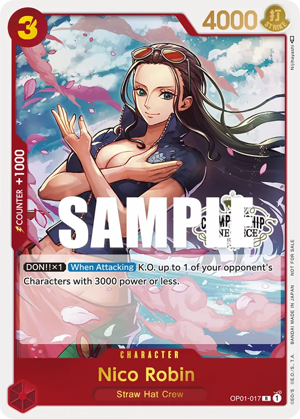 Nico Robin OP01-017 Alternate Art