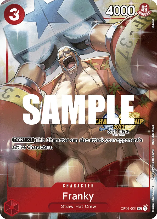 Franky OP01-021 Alternate Art