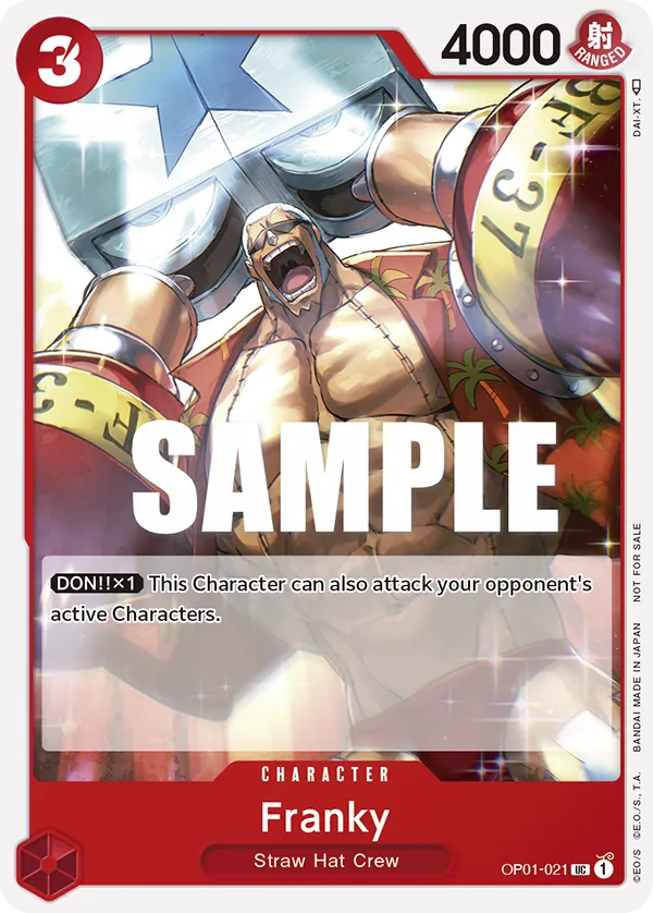 Franky OP01-021 Alternate Art