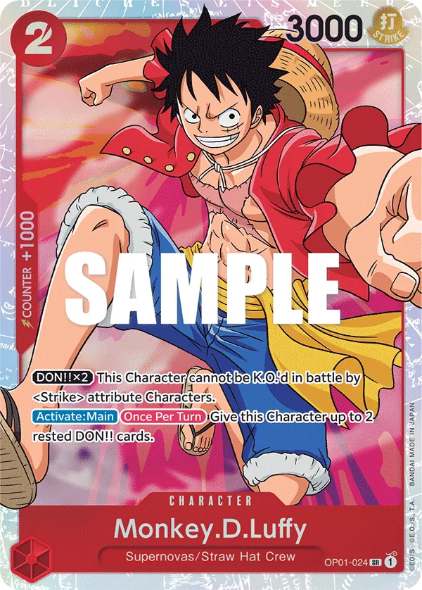 Monkey.D.Luffy OP01-024 Normal