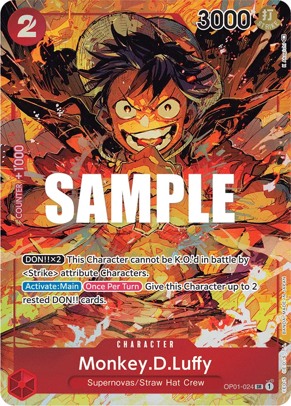 Monkey.D.Luffy OP01-024 Parallel