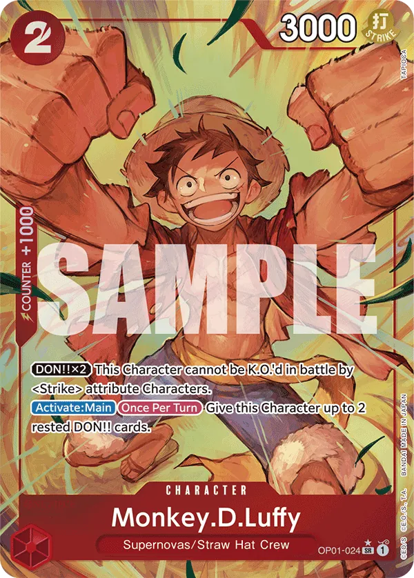 Monkey.D.Luffy OP01-024 Alternate Art