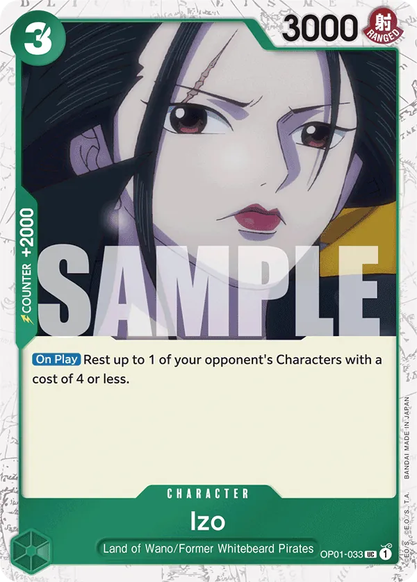 Izo OP01-033 Pirate Foil