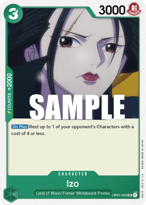 Izo OP01-033 Reprint