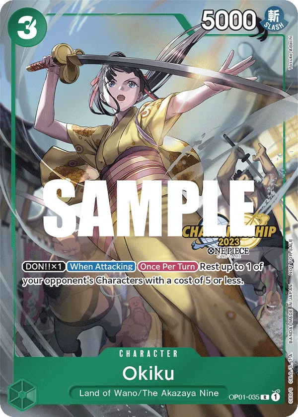 Okiku OP01-035 Alternate Art