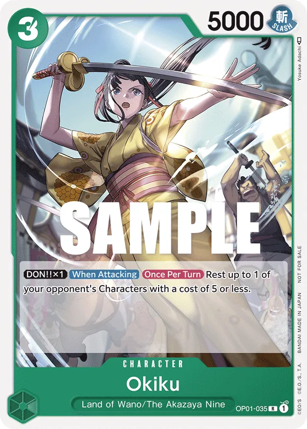Okiku OP01-035 Alternate Art