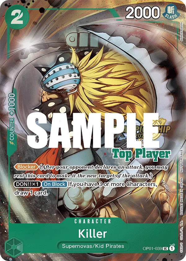 Killer OP01-039 Alternate Art