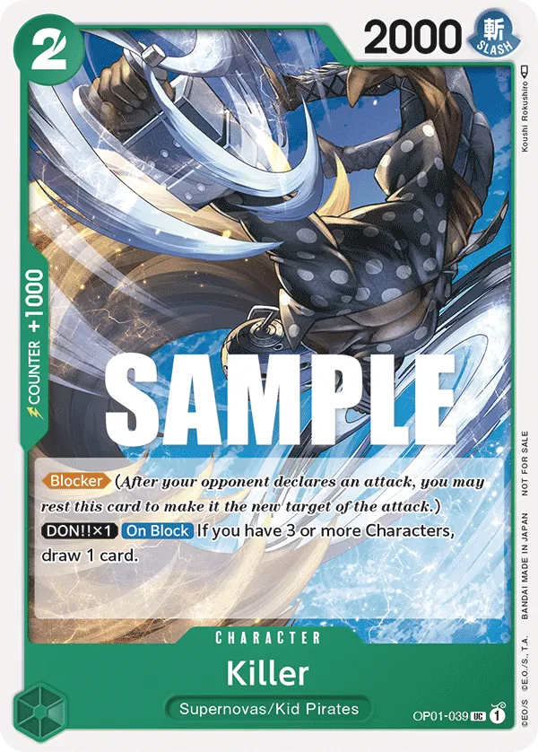 Killer OP01-039 Alternate Art