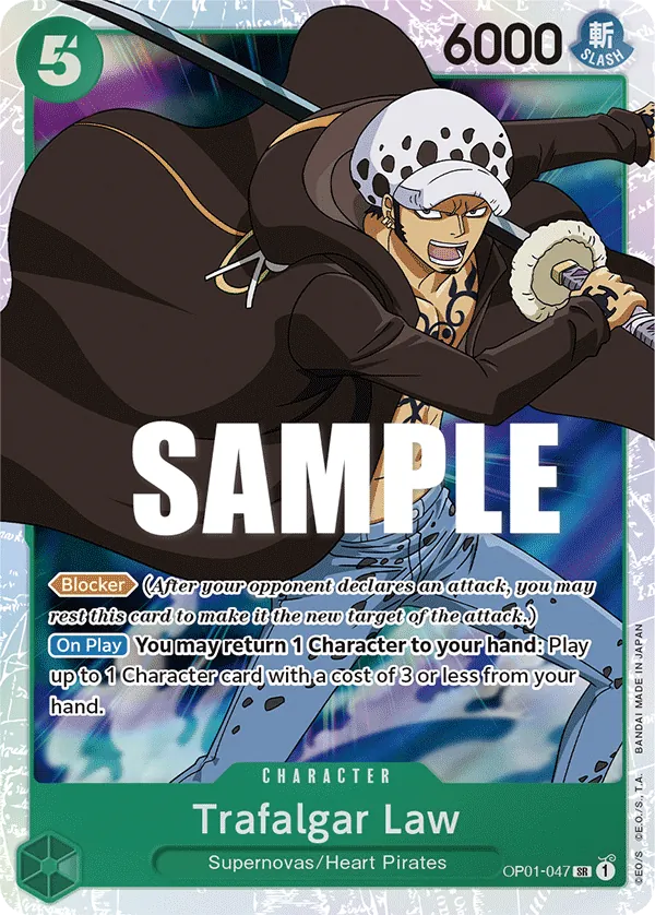 Trafalgar Law OP01-047 Reprint