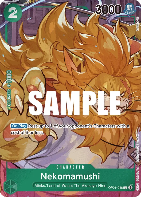 Nekomamushi OP01-048 Full Art
