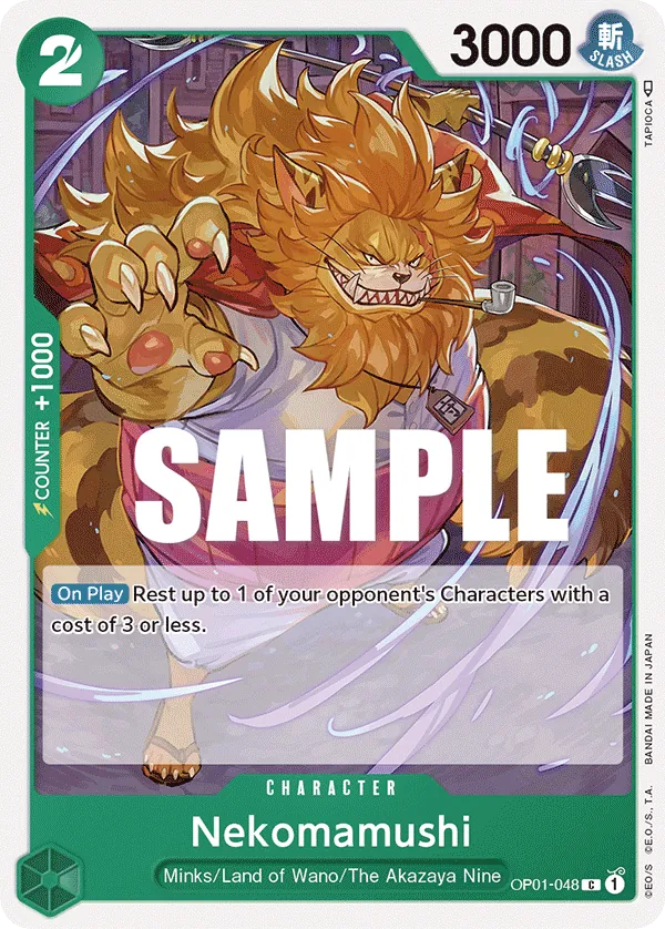 Nekomamushi OP01-048 Normal