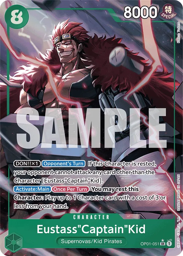 Eustass"Captain"Kid OP01-051 Alternate Art