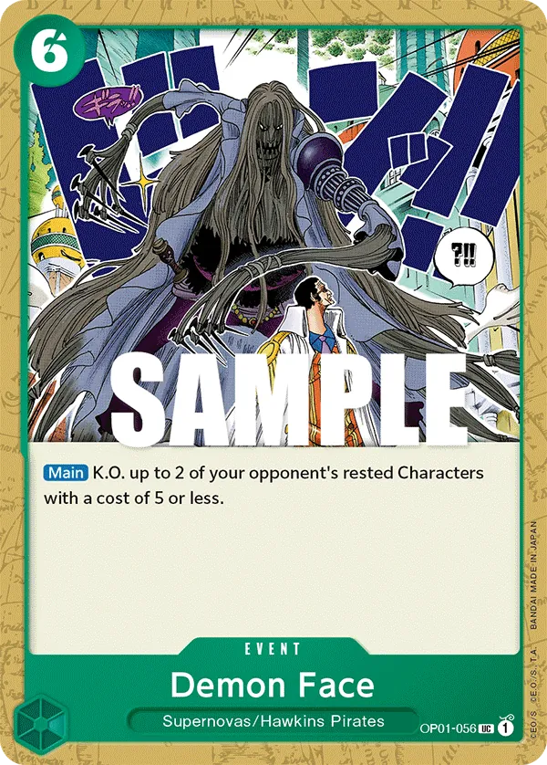 Demon Face OP01-056 Normal