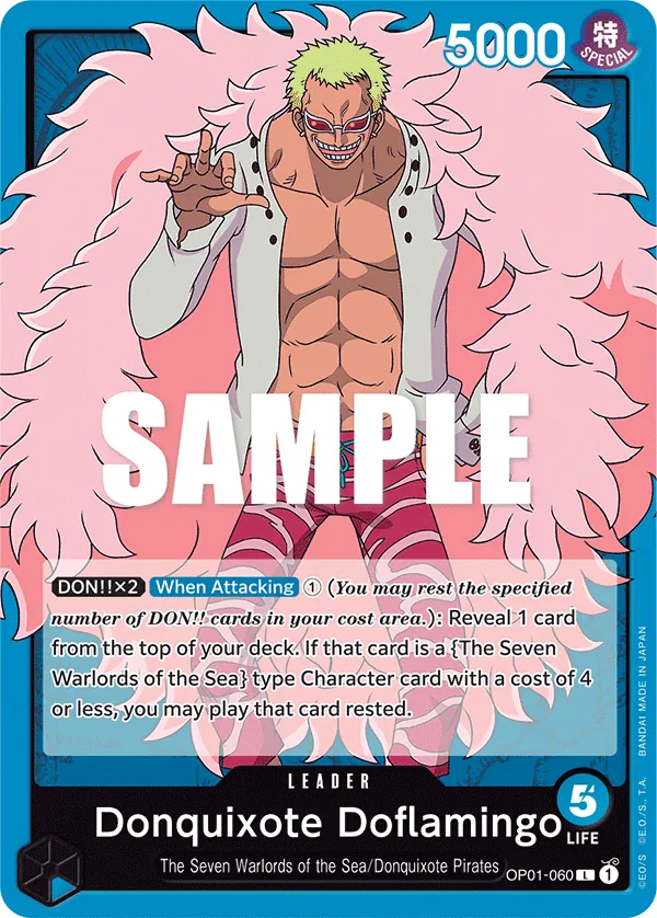 Donquixote Doflamingo OP01-060 Normal
