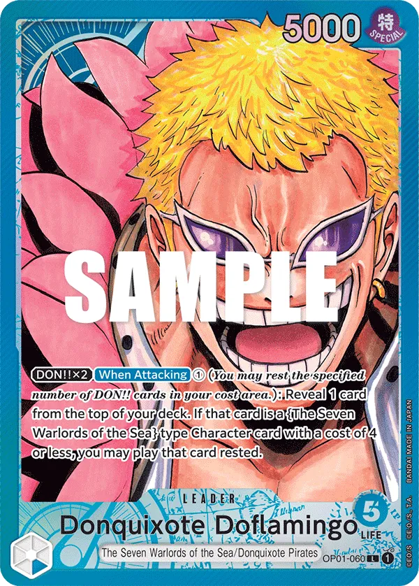 Donquixote Doflamingo OP01-060 Parallel