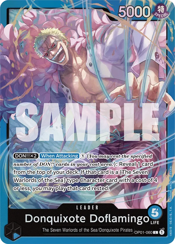 Donquixote Doflamingo OP01-060 Alternate Art