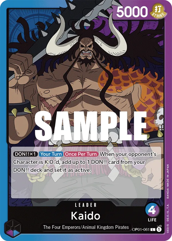 Kaido OP01-061 Normal