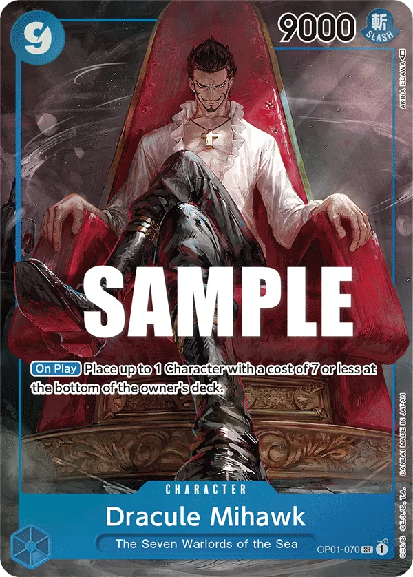 Dracule Mihawk OP01-070 Parallel