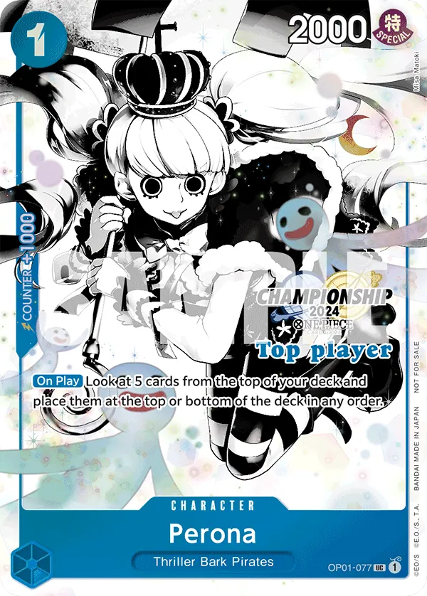 Perona OP01-077 Alternate Art