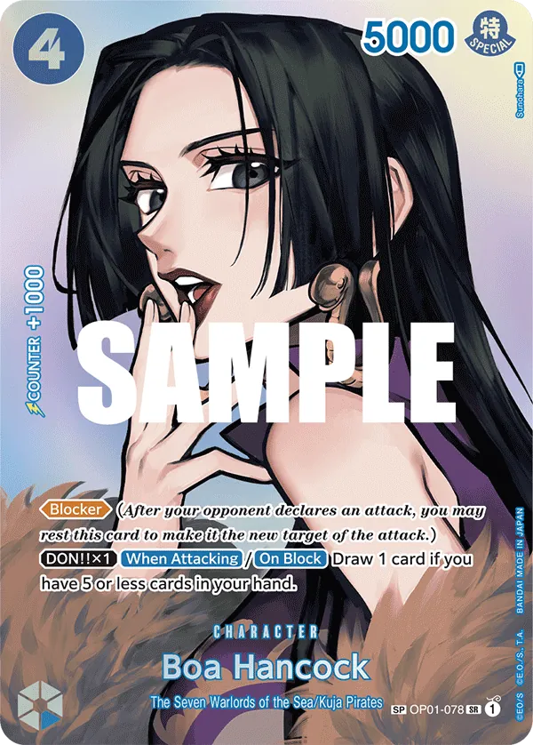 Boa Hancock OP01-078 Alternate Art