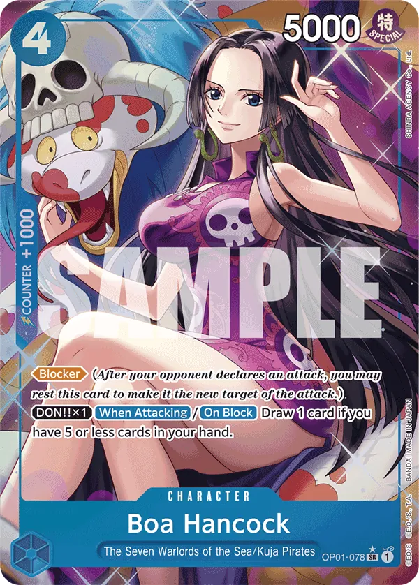 Boa Hancock OP01-078 Alternate Art