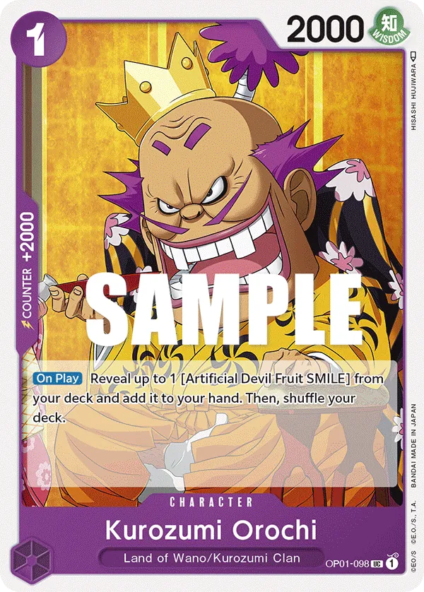 Kurozumi Orochi OP01-098 Normal