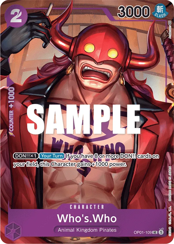 Who's.Who OP01-109 Full Art