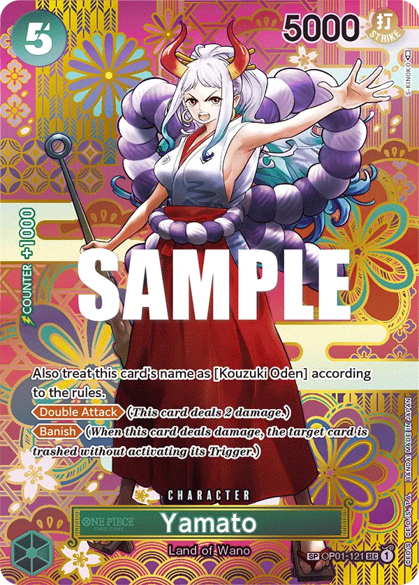 Yamato OP01-121 Alternate Art