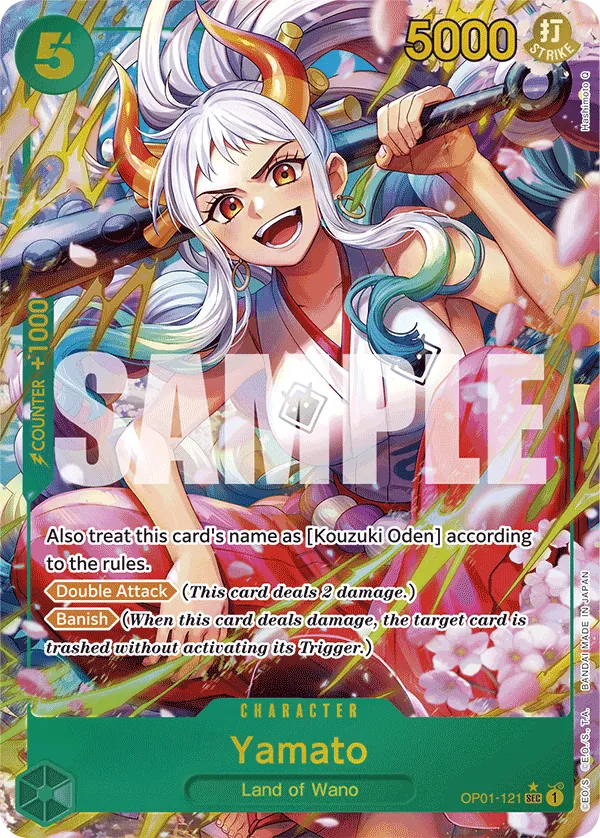 Yamato OP01-121 Alternate Art