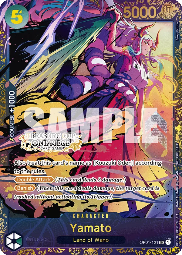 Yamato OP01-121 Alternate Art