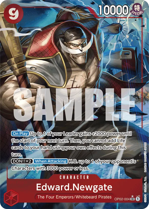 Edward.Newgate OP02-004 Alternate Art