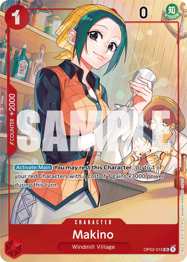 Makino OP02-015 Alternate Art
