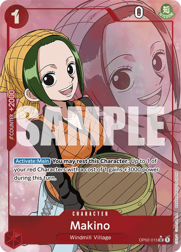 Makino OP02-015 Full Art