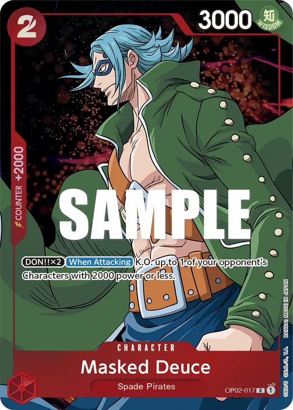 Masked Deuce OP02-017 Parallel