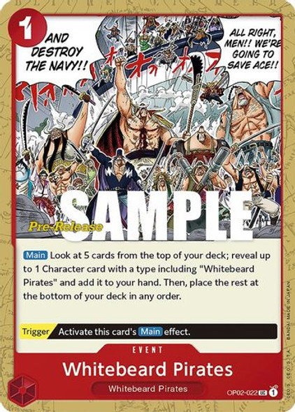 Whitebeard Pirates OP02-022 Normal