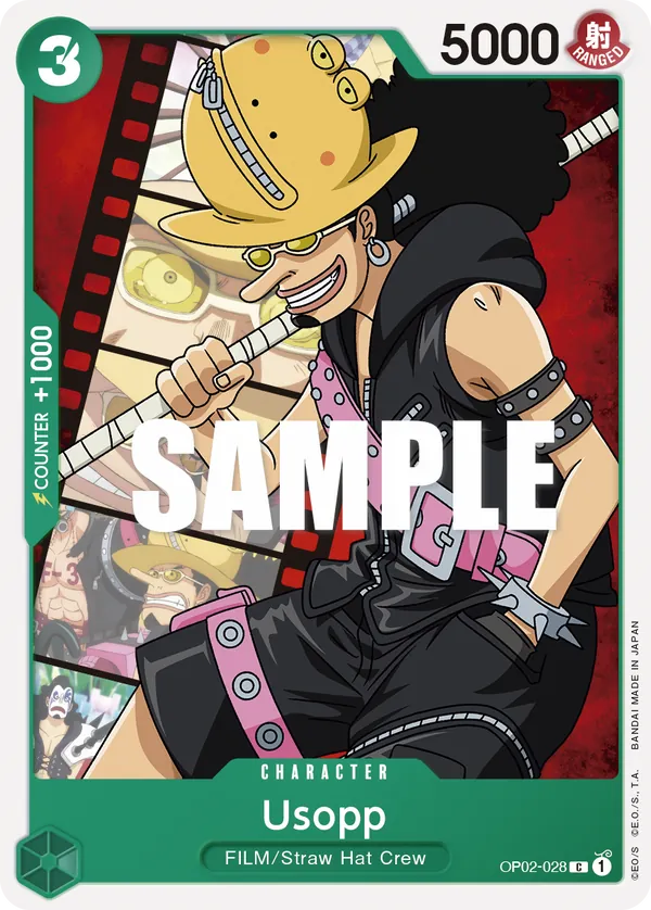 Usopp OP02-028 Reprint