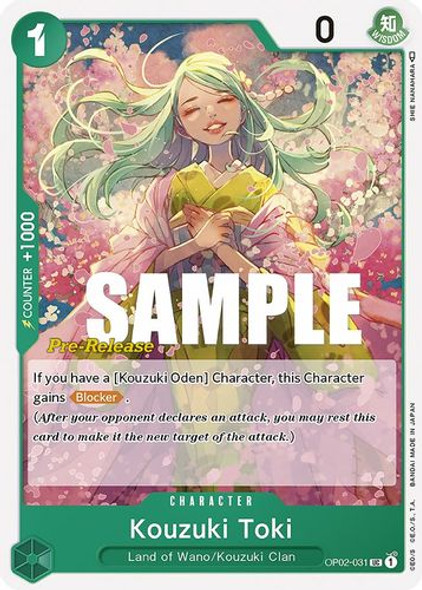 Kouzuki Toki OP02-031 Normal