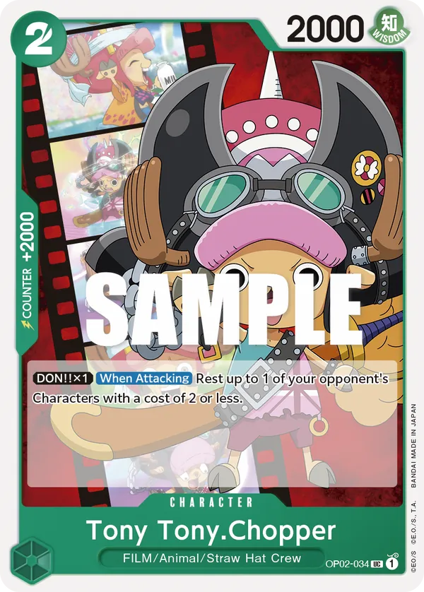Tony Tony.Chopper OP02-034 Normal