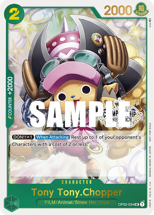 Tony Tony.Chopper OP02-034 Alternate Art