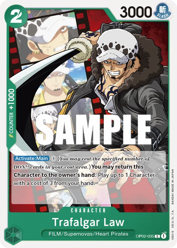 Trafalgar Law OP02-035 Normal