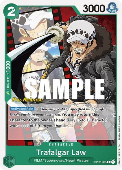 Trafalgar Law OP02-035 Normal