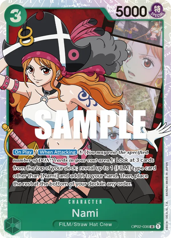 Nami OP02-036 Normal