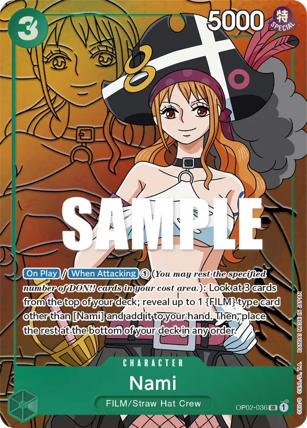 Nami OP02-036 Parallel
