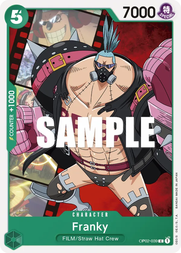 Franky OP02-039 Reprint