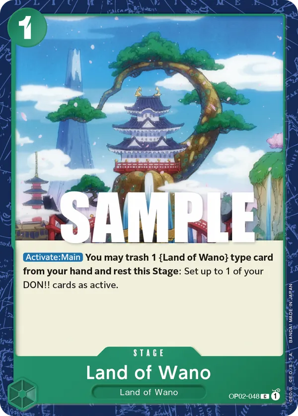 Land of Wano OP02-048 Normal